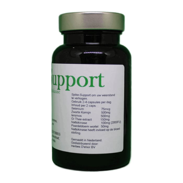 Spike-Support capsules with nattokinase: Counteract and break down spike proteins and blood clots in your body - Image 2